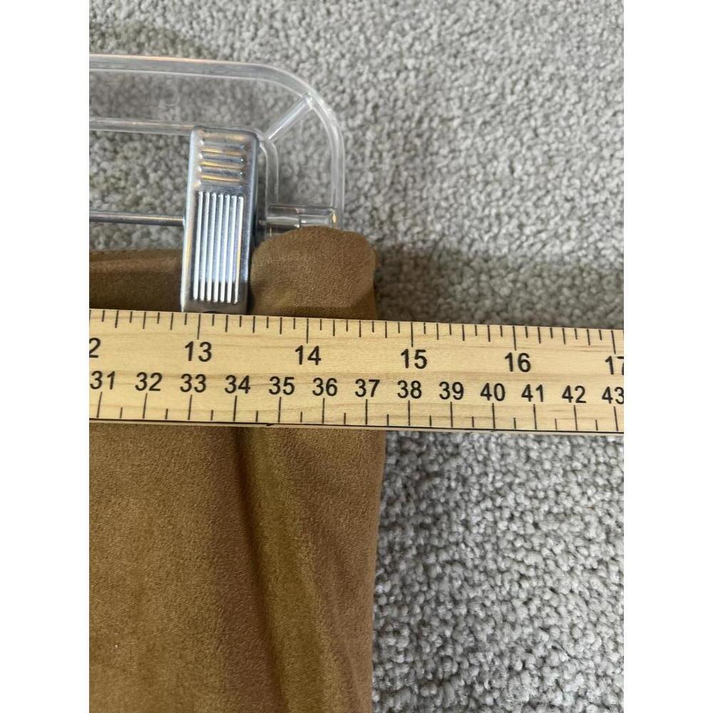 Fornia Faux Suede Fringe Skirt Size Med - Picture 5 of 6